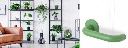 Deurklink groen